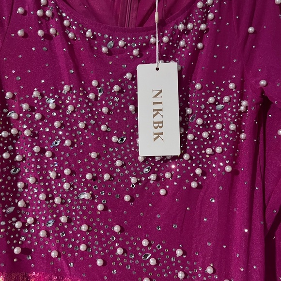 Pink Sequin Dress - Picture 2 of 2